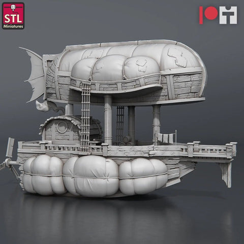 Airship and crew set - HamsterFoundry - HamsterFoundry