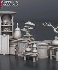 Antique Dealer and shop bundle - HamsterFoundry - STL Miniatures