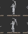 Archers (set of 10) - Pharoahs Army - HamsterFoundry - HamsterFoundry