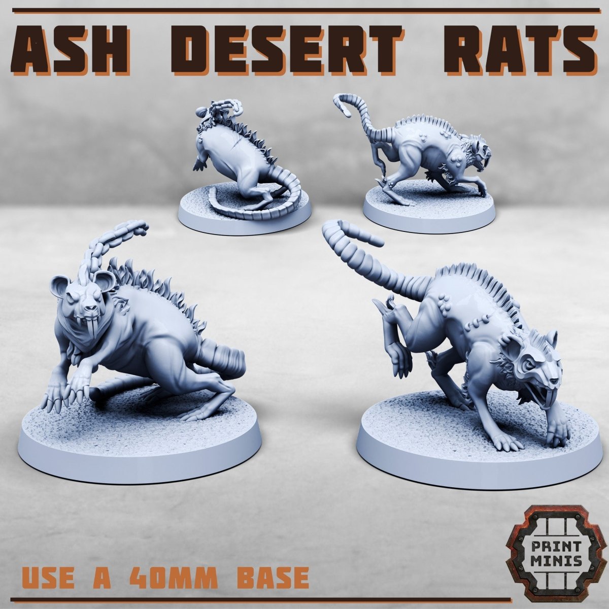 Ash Desert Rats - HamsterFoundry - HamsterFoundry