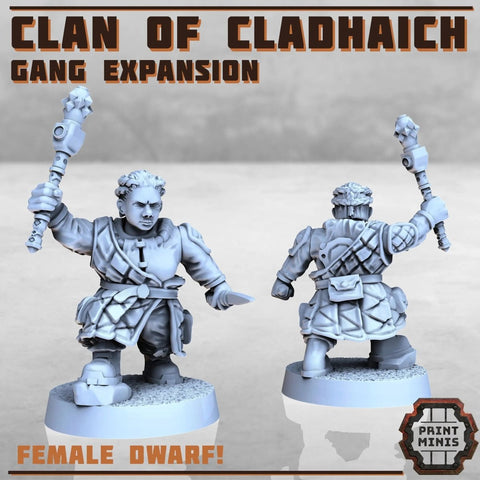 Clan of Cladhaich - Expansion Gang - HamsterFoundry - Print Minis