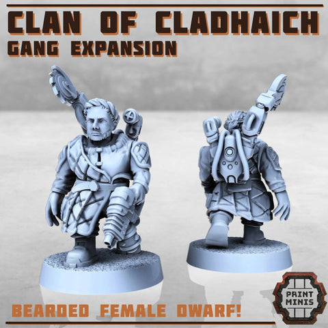 Clan of Cladhaich - Expansion Gang - HamsterFoundry - Print Minis