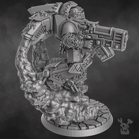 Dragon Armor Jetpack Warrior - HamsterFoundry - HamsterFoundry