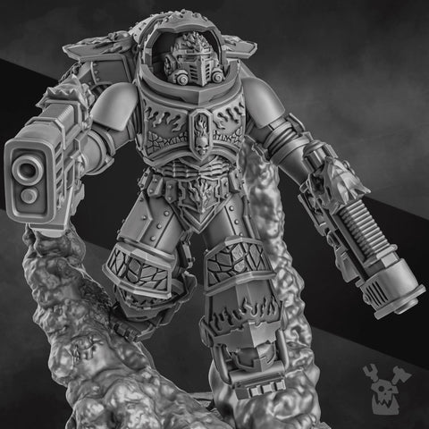 Dragon Armor Jetpack Warrior - HamsterFoundry - HamsterFoundry