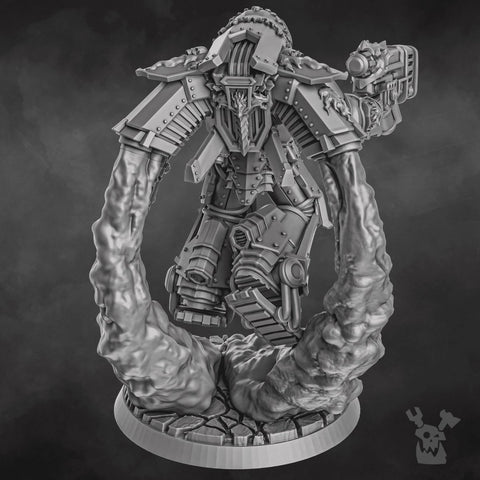 Dragon Armor Jetpack Warrior - HamsterFoundry - HamsterFoundry