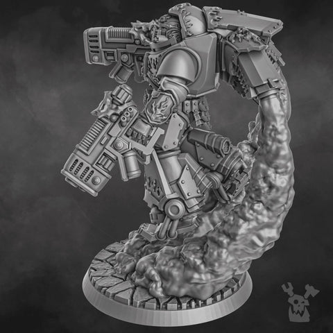 Dragon Armor Jetpack Warrior - HamsterFoundry - HamsterFoundry