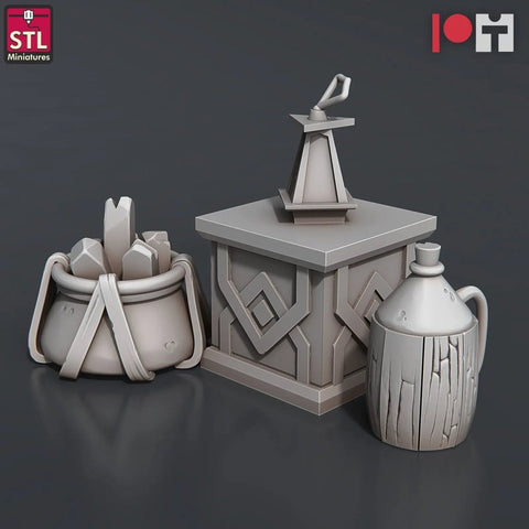 Dwarf Camp Set - HamsterFoundry - HamsterFoundry