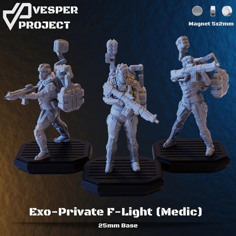 Exo Private Female - Light Medic - HamsterFoundry - HamsterFoundry