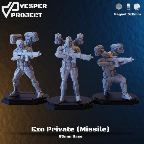 Exo Private - Missile - HamsterFoundry - HamsterFoundry