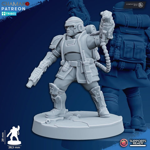 Freedom Guard Command Group 1025 - HamsterFoundry - HamsterFoundry