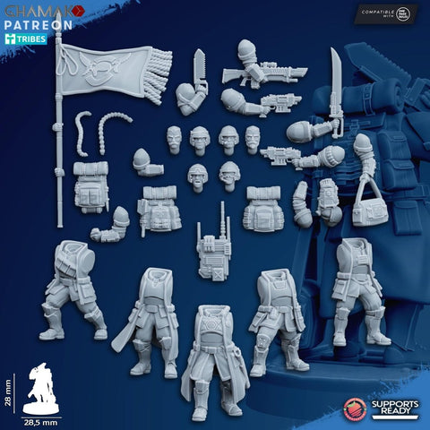 Freedom Guard Command Group 1025 - HamsterFoundry - HamsterFoundry