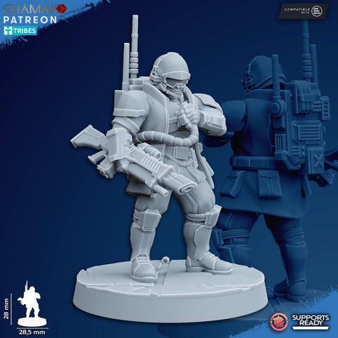 Freedom Guard Command Group 1025 - HamsterFoundry - HamsterFoundry