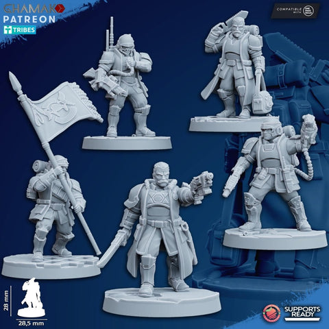 Freedom Guard Command Group 1025 - HamsterFoundry - HamsterFoundry