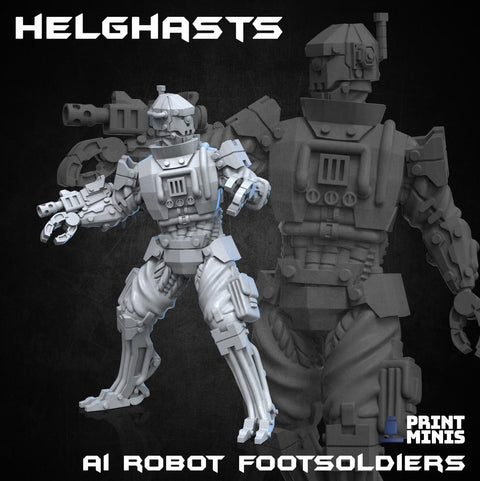 Helghast - Robot footsoldiers - HamsterFoundry - HamsterFoundry