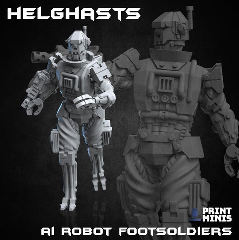 Helghast - Robot footsoldiers - HamsterFoundry - HamsterFoundry