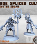 Code Splicer Cult - Complete Devotee Squad Print Minis