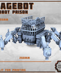CageBot - Robot Prison Print Minis