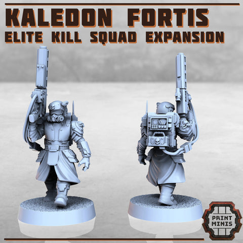 Kaledon Fortis Elite - Expansion pack | Guardsmen proxy | 28mm | GrimDark Troopers