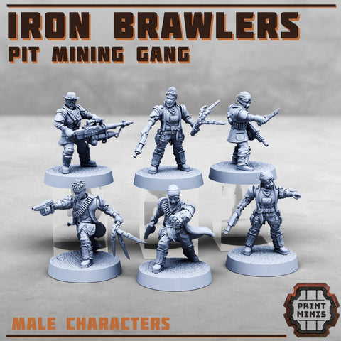 Iron Brawlers - Pit mining gang - HamsterFoundry - HamsterFoundry