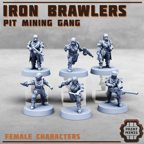 Iron Brawlers - Pit mining gang - HamsterFoundry - HamsterFoundry