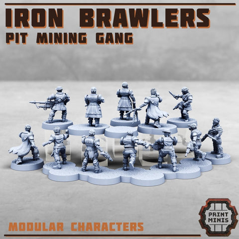 Iron Brawlers - Pit mining gang - HamsterFoundry - HamsterFoundry