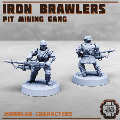 Iron Brawlers - Pit mining gang - HamsterFoundry - HamsterFoundry