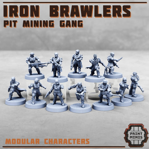 Iron Brawlers - Pit mining gang - HamsterFoundry - HamsterFoundry