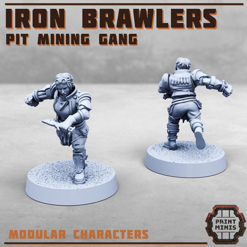 Iron Brawlers - Pit mining gang - HamsterFoundry - HamsterFoundry