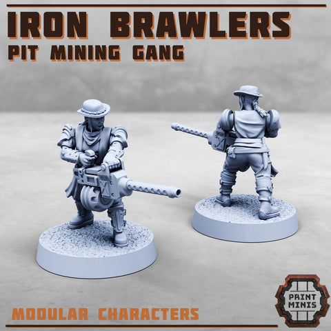 Iron Brawlers - Pit mining gang - HamsterFoundry - HamsterFoundry