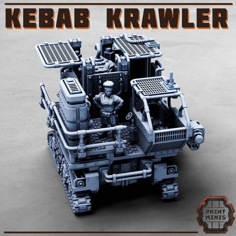 Kebab Krawler and chef - HamsterFoundry - HamsterFoundry