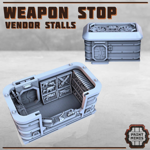 Market Vendor Stalls - HamsterFoundry - HamsterFoundry