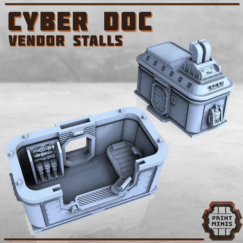 Market Vendor Stalls - HamsterFoundry - HamsterFoundry