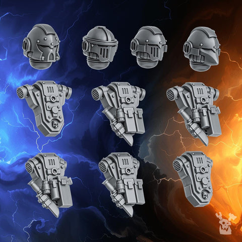 Millennium Wars - Princeps Cohort modular set 1 - HamsterFoundry - HamsterFoundry
