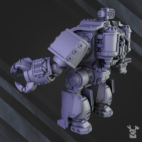 Space Knights Heavy Walker - HamsterFoundry - HamsterFoundry