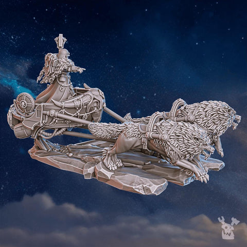 Stormpride Sisters - Jarl Arna on Stormchariot - HamsterFoundry - HamsterFoundry
