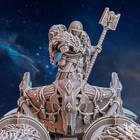 Stormpride Sisters - Jarl Arna on Stormchariot - HamsterFoundry - HamsterFoundry