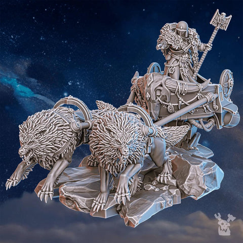 Stormpride Sisters - Jarl Arna on Stormchariot - HamsterFoundry - HamsterFoundry