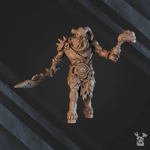 Tech Beasts - Rock Head Gang (set of 5) - HamsterFoundry - HamsterFoundry
