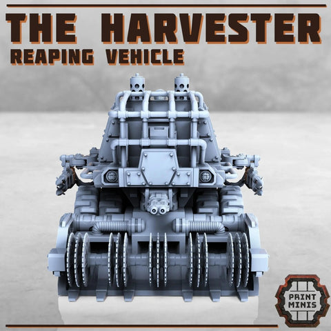 The Harvester - Reaping Vehicle - HamsterFoundry - Print Minis