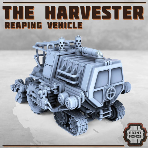 The Harvester - Reaping Vehicle - HamsterFoundry - Print Minis