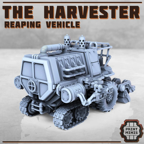 The Harvester - Reaping Vehicle - HamsterFoundry - Print Minis
