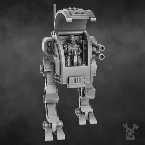 The Ork Slayers Stomper Mech - HamsterFoundry - HamsterFoundry