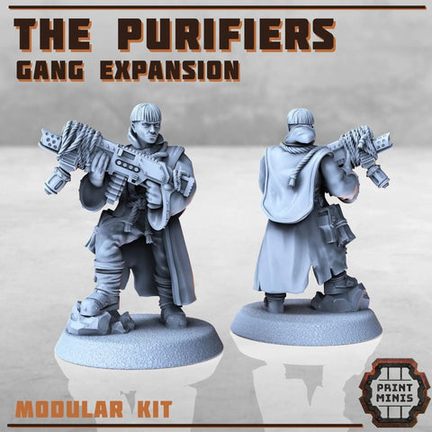 The Purifers - Gang Expansion - HamsterFoundry - Print Minis