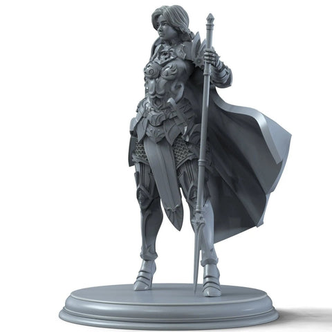 Tiana - Paladin of Justice - HamsterFoundry - Fire Forge Studios