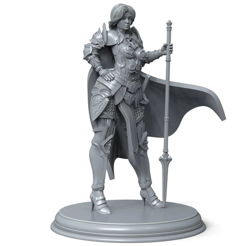 Tiana - Paladin of Justice - HamsterFoundry - Fire Forge Studios