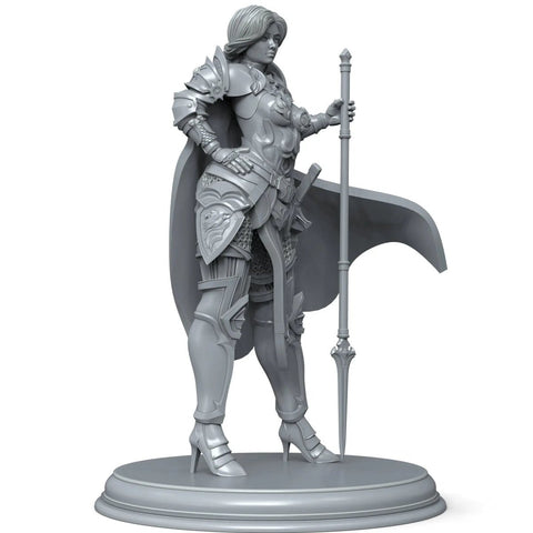 Tiana - Paladin of Justice - HamsterFoundry - Fire Forge Studios
