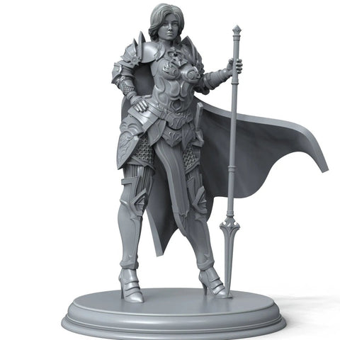 Tiana - Paladin of Justice - HamsterFoundry - Fire Forge Studios