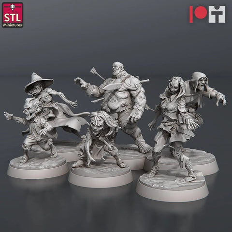 Zombies Set - HamsterFoundry - HamsterFoundry