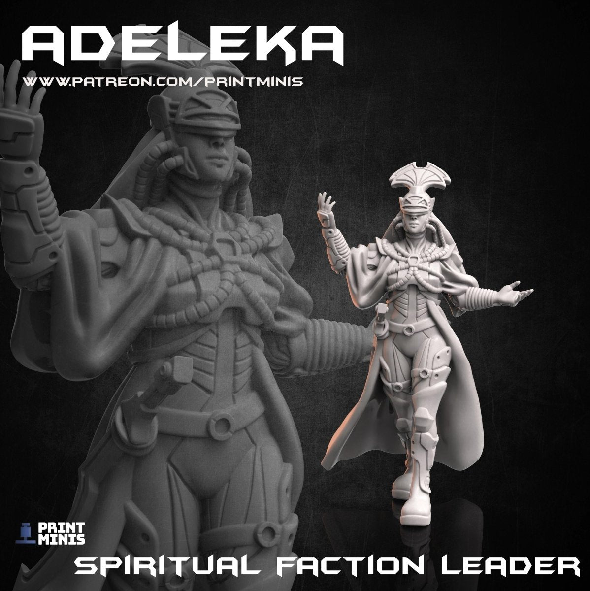 Adeleka - Religious Leader - HamsterFoundry - HamsterFoundry