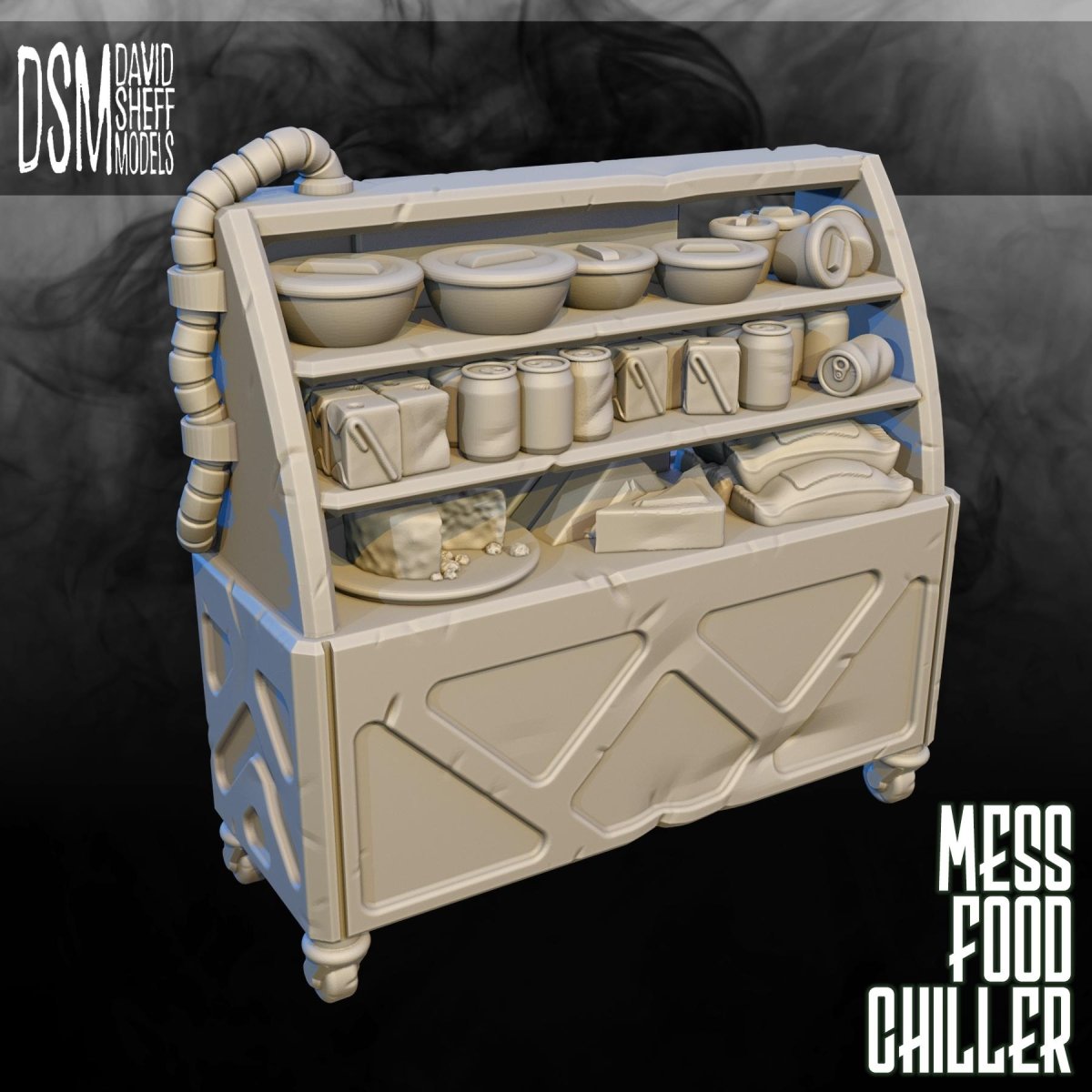 Arcs Mess Kitchen Scenery - HamsterFoundry - HamsterFoundry